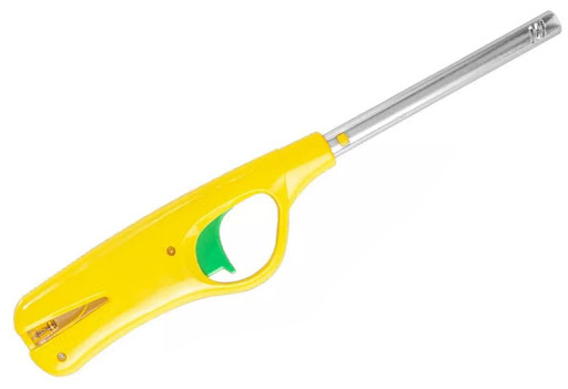 Yellow gas lighter