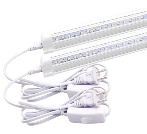 Lámpara doble para tubos T8 LED 9W