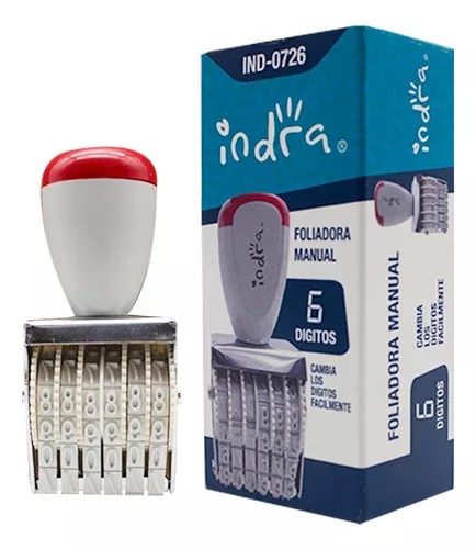 indra 6 Wheel Numbering Machine