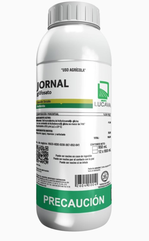 Herbicida Glifosato Jornal 1 Litro