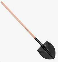300x215x1050mm Pointed Shovel