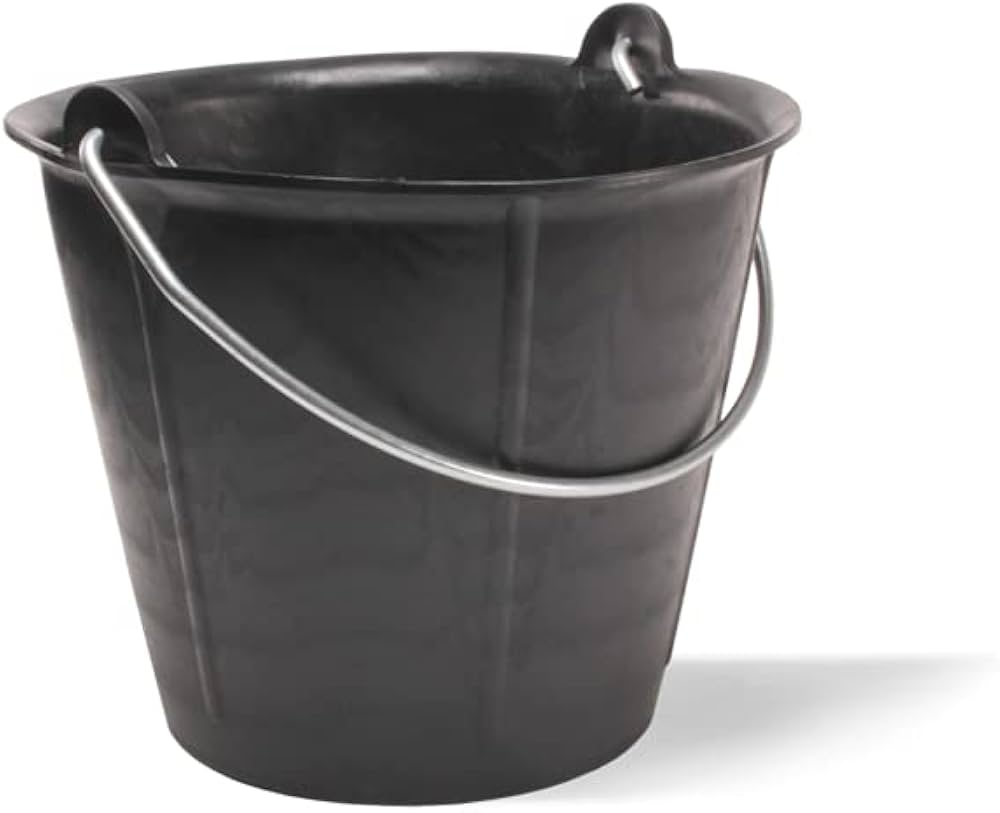 Cubo de albañilería de 12 L