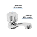 [FLL1536] Polished Chrome Bathroom Faucet