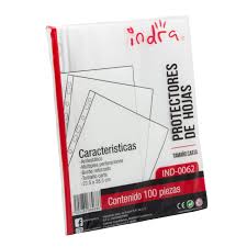 Protectores de hojas tipo carta