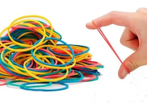 Multicolor rubber bands