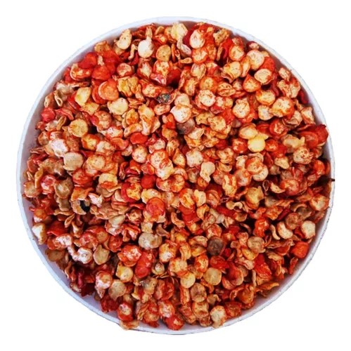 Muestras de semillas de chile habanero