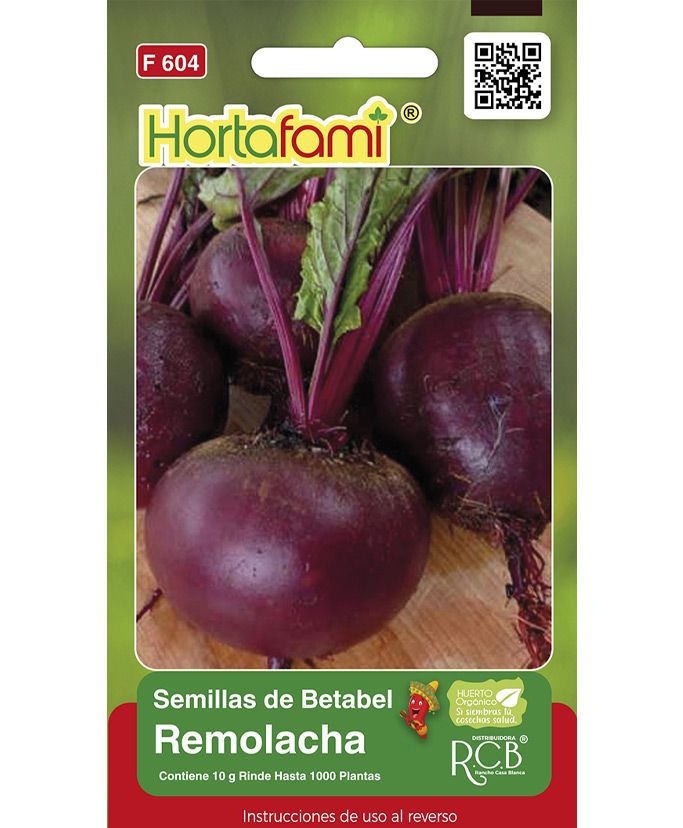 Muestras de semillas de remolacha