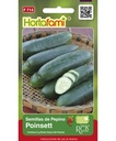 Muestras de semillas de Pepino Poinsett