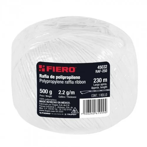 Fiero 230m polypropylene rope yarn
