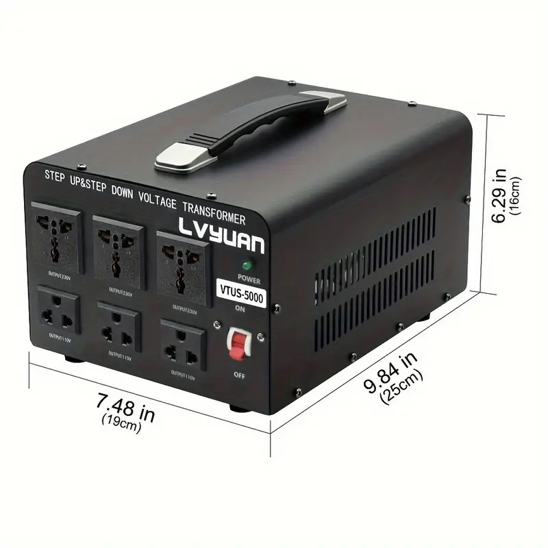 110V-240V VTUS-5000VA Voltage Converter