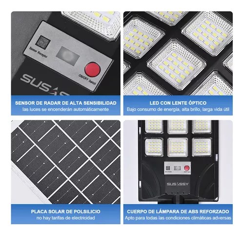 Lámpara solar SUSASSY doble