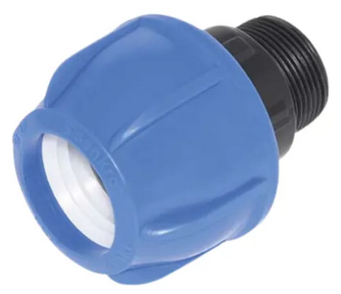 Adaptador macho 90x3"