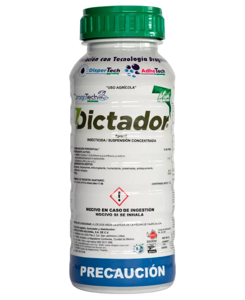 Dictador Insecticide-Acaricide (a.i.: fipronil) 1Lt