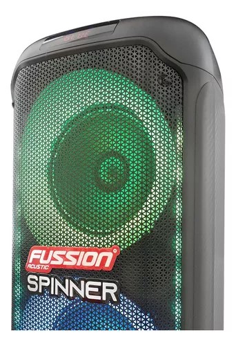 Bluetooth 8" Fussion Spinner Rechargeable Speaker