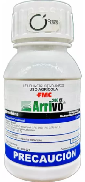 Insecticida Arrivo 200CE Cipermetrina 240ml