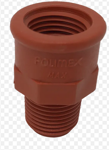 Adaptador RIPLAST 1" macho 2" hembra