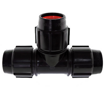 Tee IPS 1½" con 3 Adaptadores hembra 50x1½"