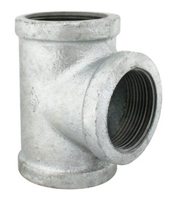 Tee de aluminio 2½"