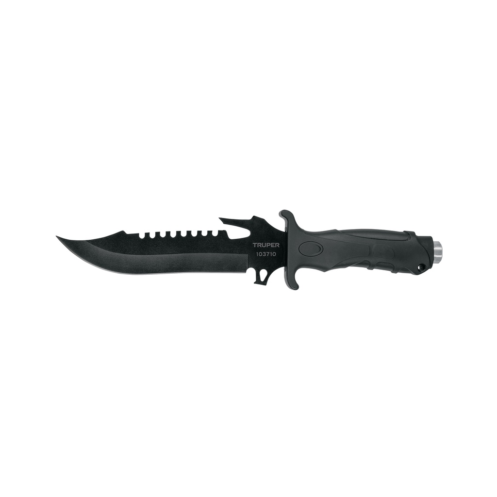 Cuchillo táctico TRUPER 7" de camping
