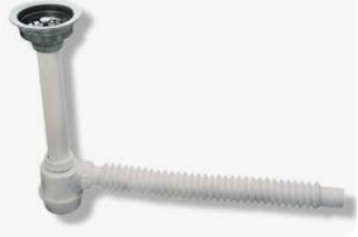 Céspol para baño ELPRO de tubo flexible 10"