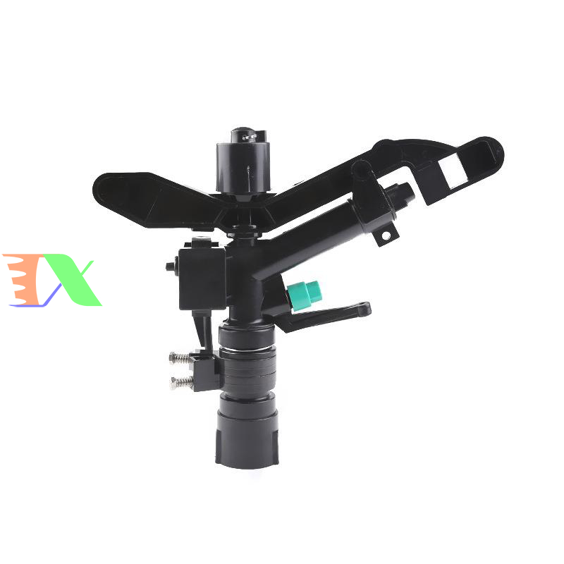 Aspersor de 1" 2-5bar. Alcance: 18-25m.