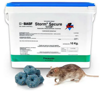 Rodenticida Storm urbano 10Kg