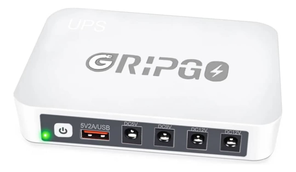 Mini No Break UPS Para Modem respaldo batería 5v 9v 12v