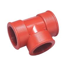 Tee PVC 2" roja