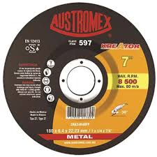 Disco de desbaste AUSTROMEX 7"x1/4"x7/8"