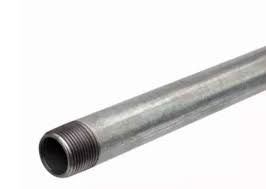 Tubería hidráulica galvanizada 1/2". (tiras de 6m)