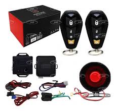 Alarma antirrobo para auto, 5 canales con control Alfa