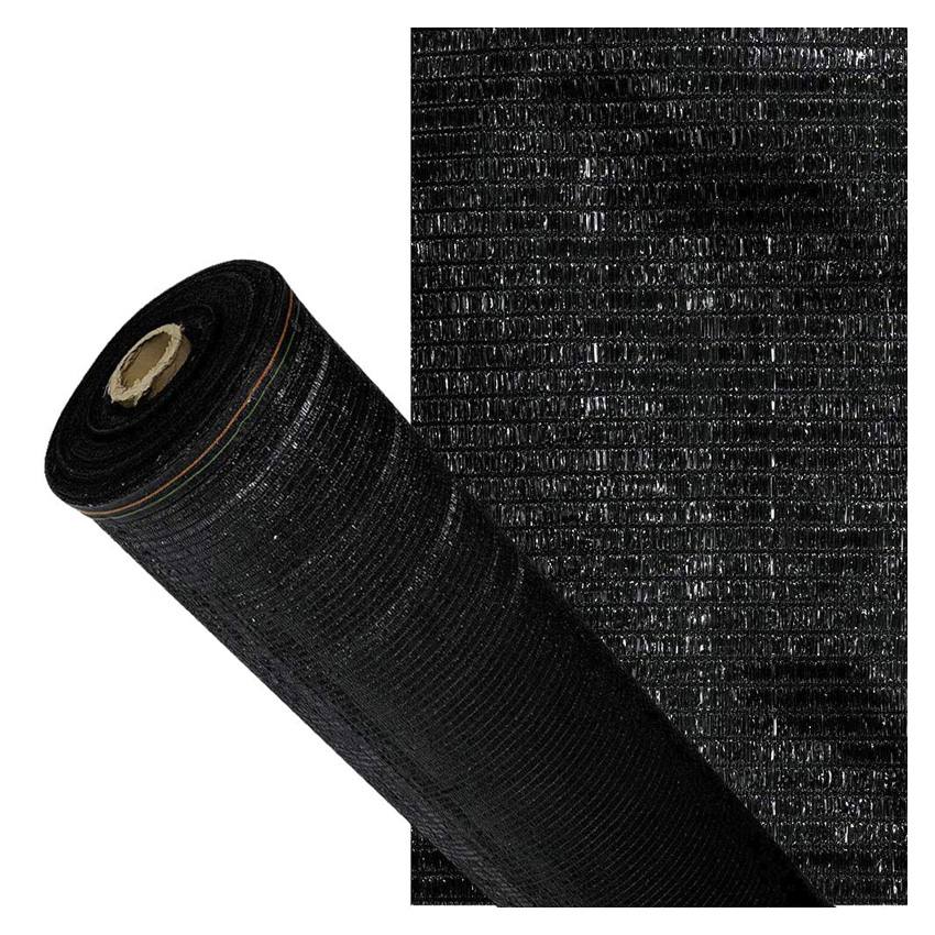 5.00x100 Black Shade Cloth 90% Mesh Tarp (500m²)