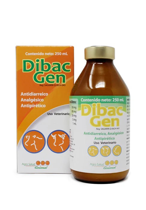 Antimicrobiano de amplio espectro Dibac Gen 250mL