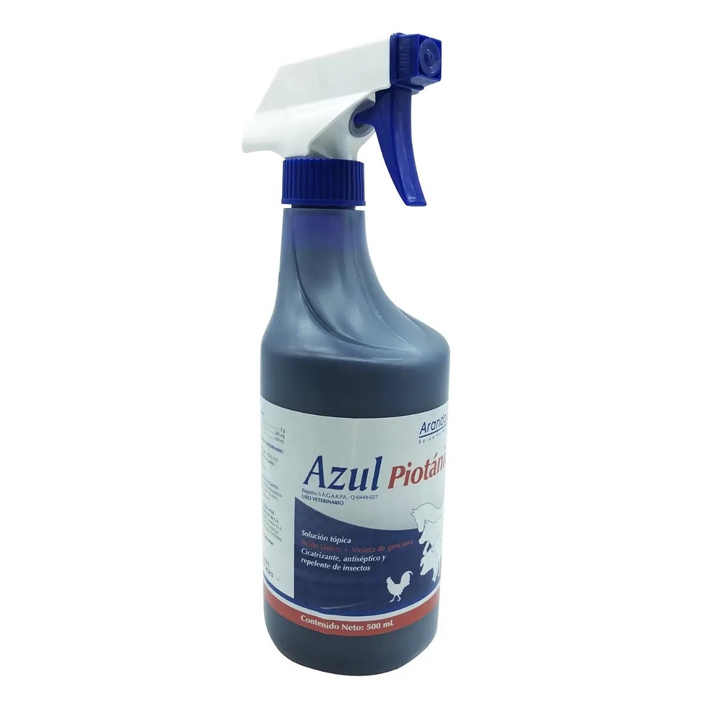Azul Piotánico 500mL (Cicatrizante y Repelente)