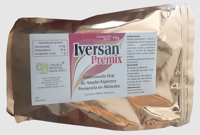 Desparasitante Iversan Premix