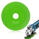 Disco verde para cortar vidrio rectificado
