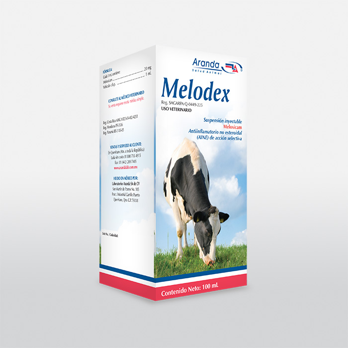 Antiinflamatorio Melodex inyectable 100mL