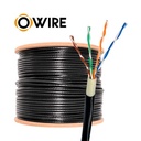 Cable Utp Doble Forro Exterior Cat5e B03. Cal.24