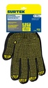 PVC Dot One-Side String Knite Cotton/Poly Gloves