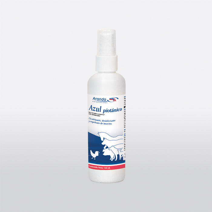 Azul Piotánico 120mL (Cicatrizante y Repelente)