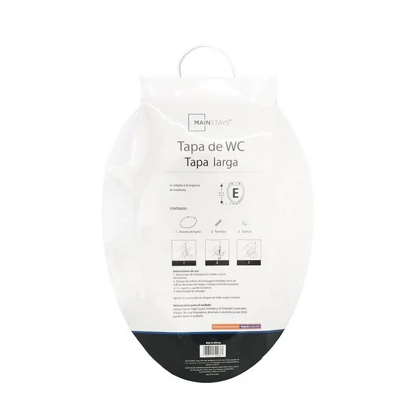 Tapa larga de inodoro