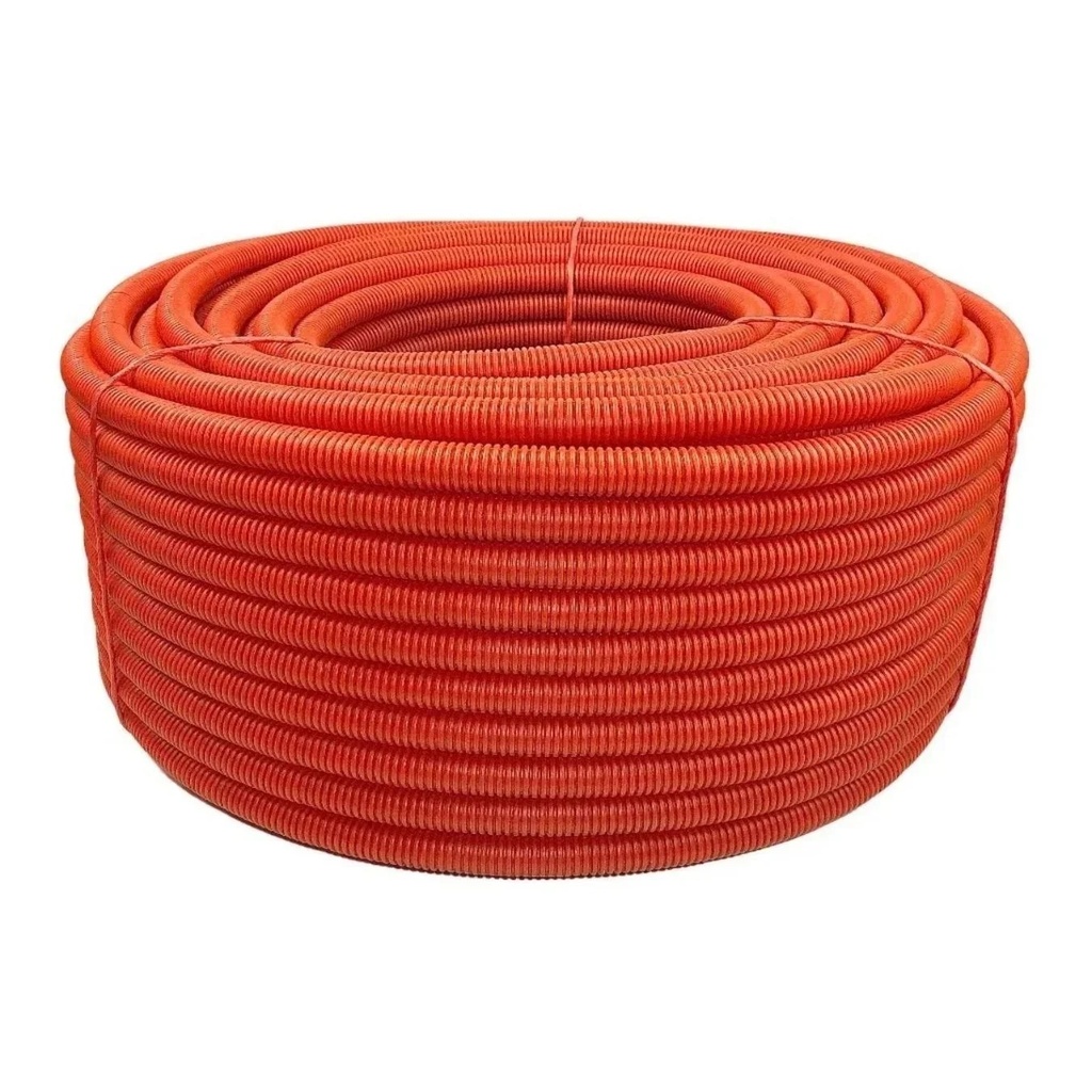 100m Flexible orange Conduit