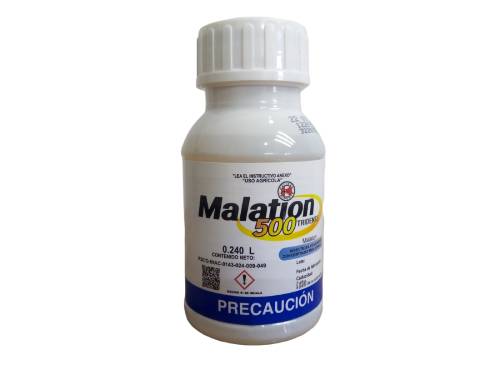 Insecticida Malation 500 (240mL) Calidad Tridente