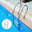 3-Steps In-Ground Stainless Steel Step for Indoor/Outdoor Pool