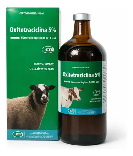 Antibiótico Oxitetraciclina L.A 500mL