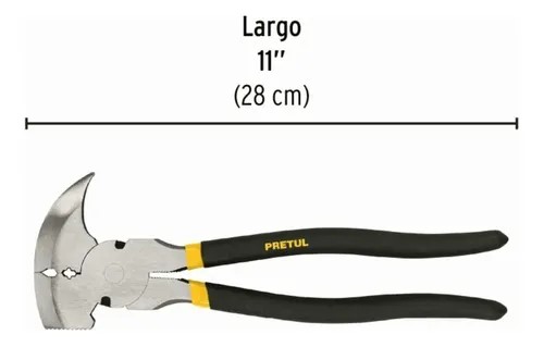 Pinza PRETUL 11" para alambre