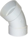 Codo 45° Conexión DWV DIN 110mm