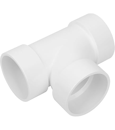 DWV DIN 75mm Sanitary Tee Fitting