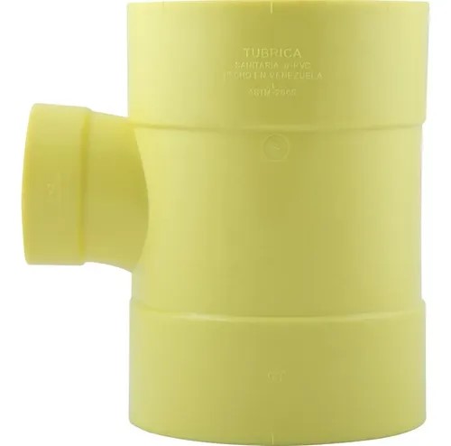 Tee reductora de PVC 110x50mm