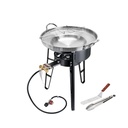 High Pressure Propane Burner & S/S Comal Set